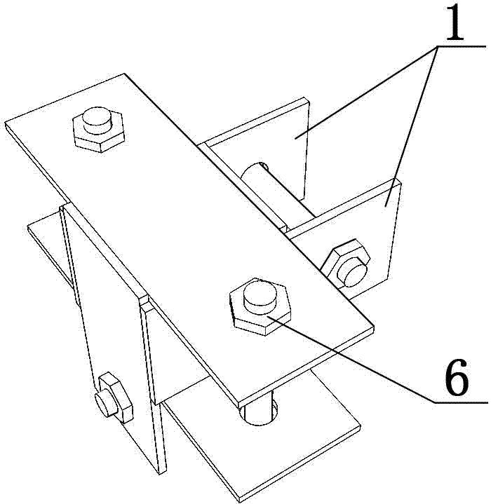 Combination palace lattice scaffold and installing and dismantling method thereof