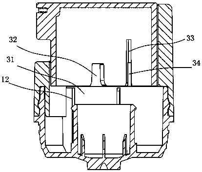 Rotary pressing type vacuum flask