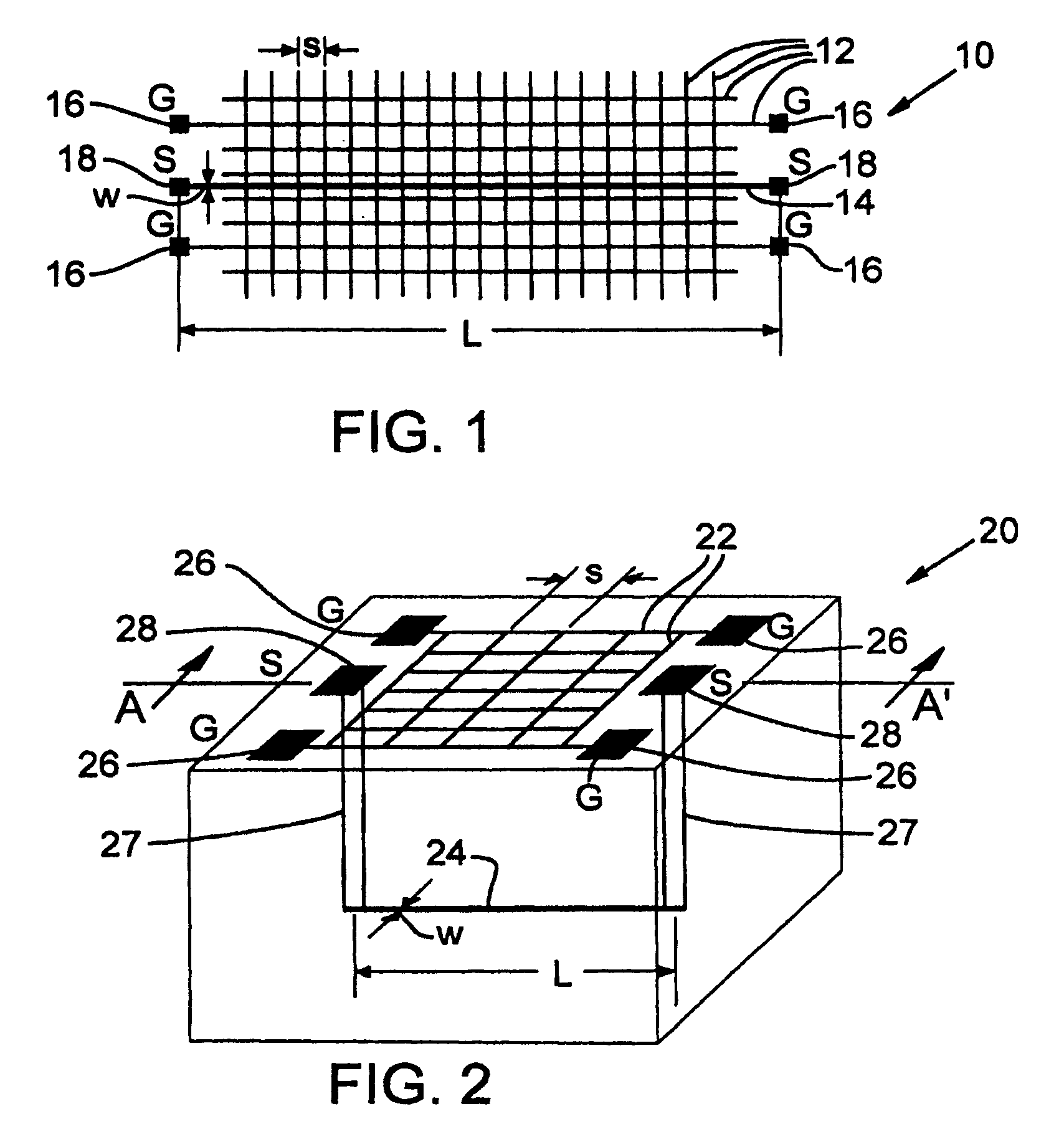 Test structures and method for interconnect impedance property extraction
