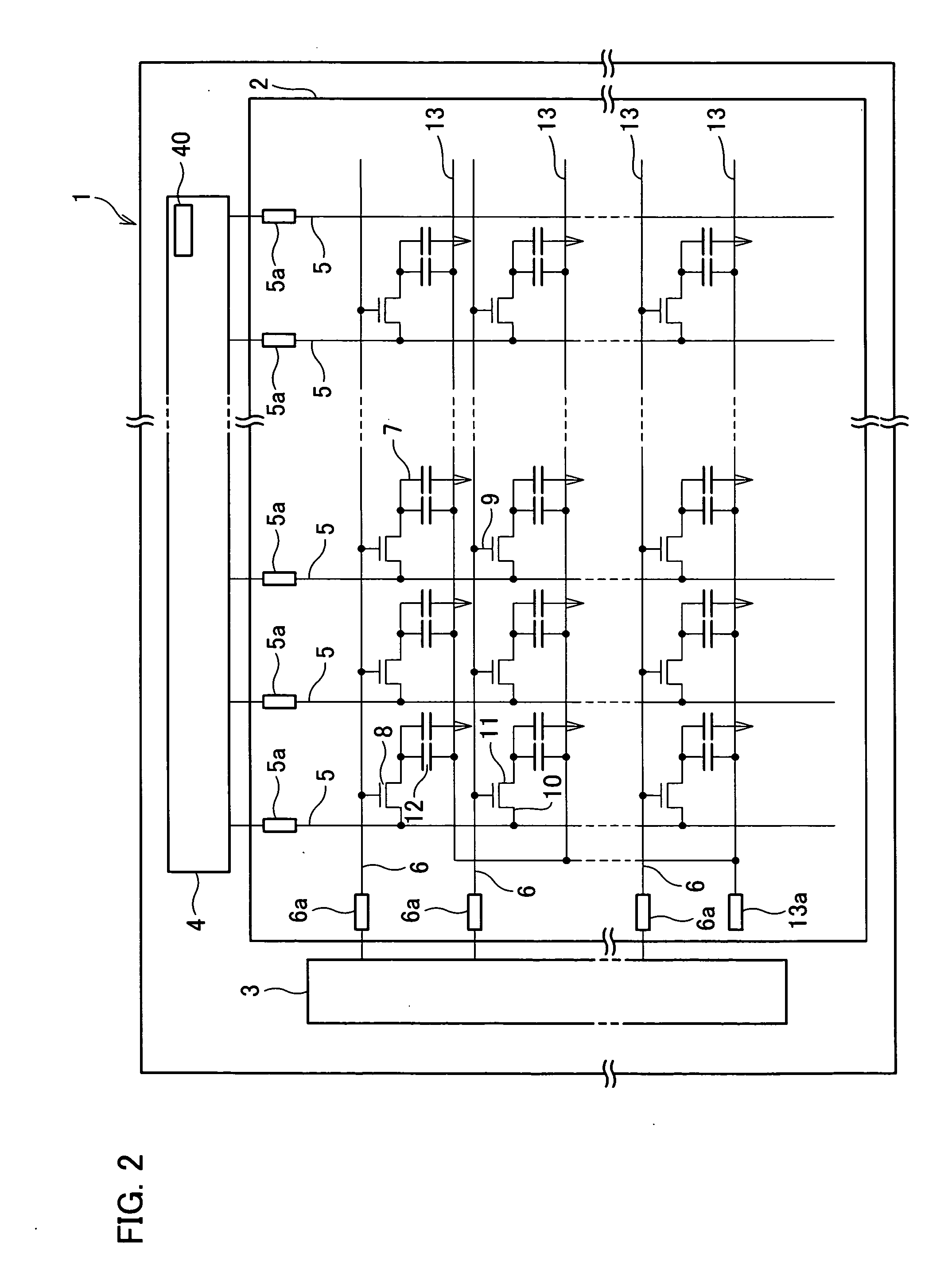 Liquid crystal display device and driving device thereof, and method for driving liquid crystal display device