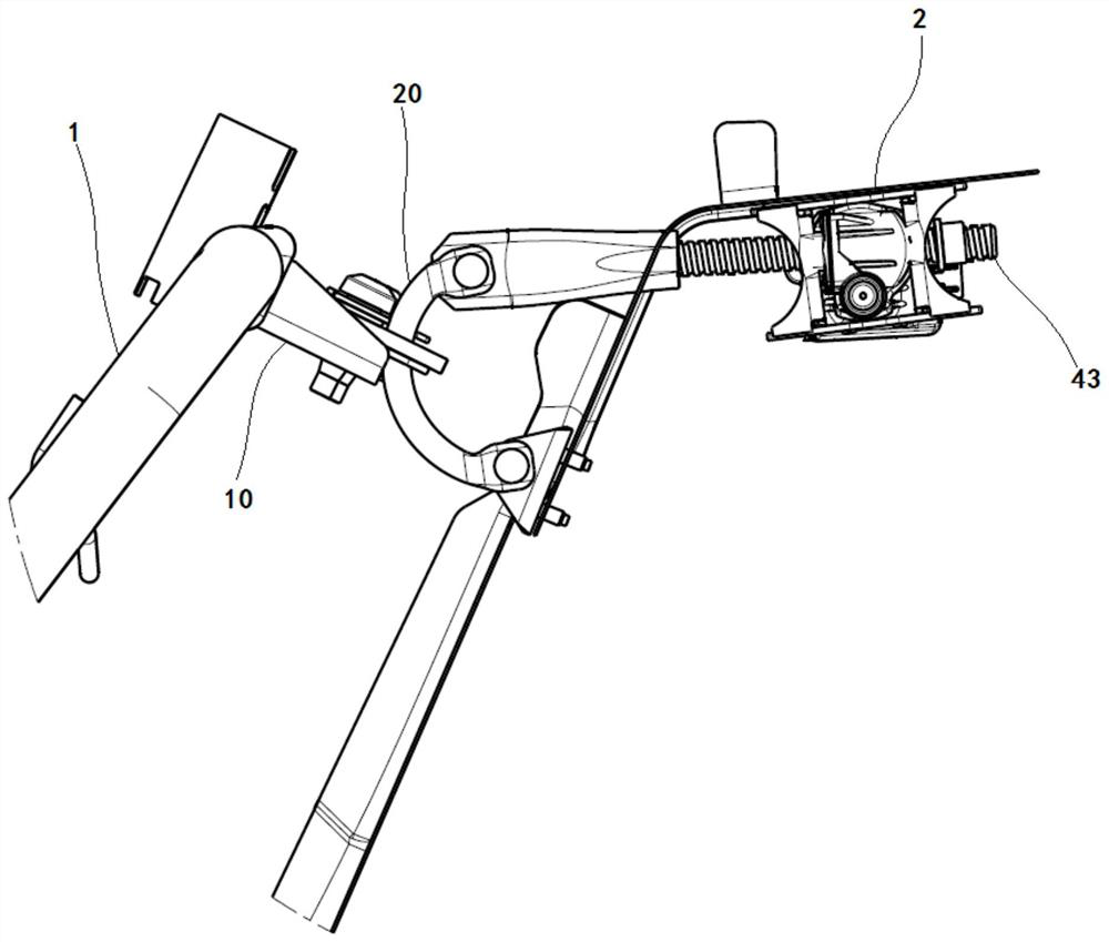 Reclining mechanism for vehicle seat and vehicle rear seat