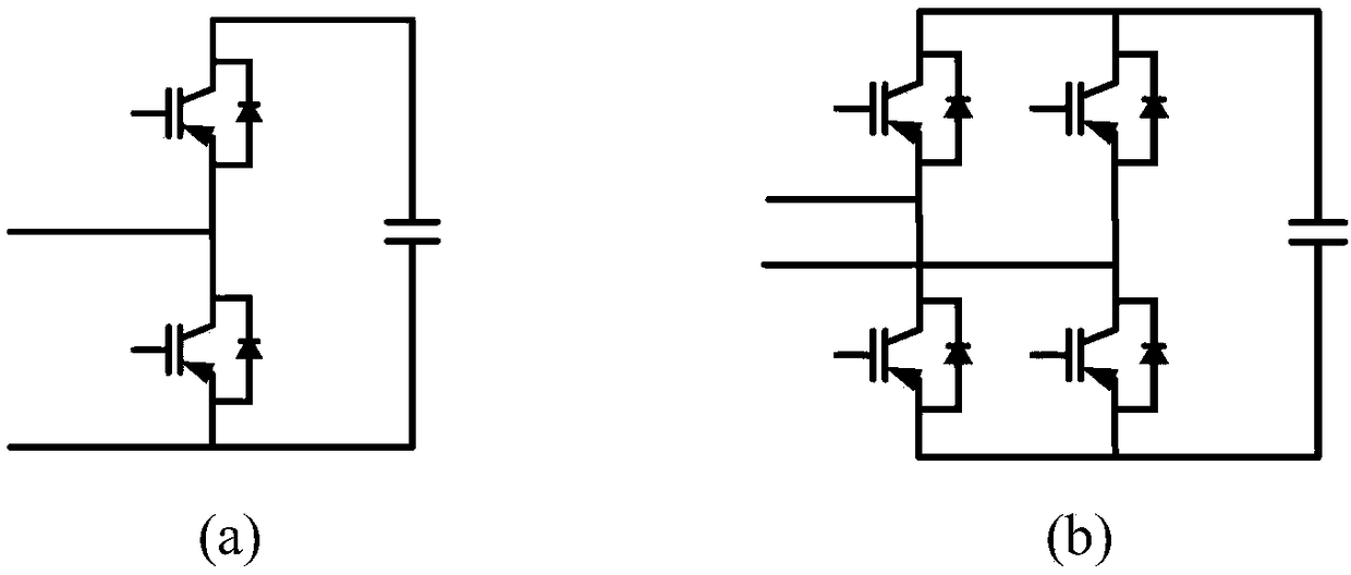 Three-port flexible multi-state switching device based on bridge arm multiplexing and hybrid cascade