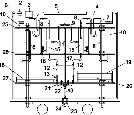 Multi-parameter sewage quality monitor