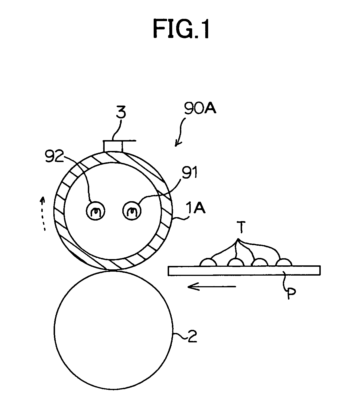 Fixing unit having a plurality of heaters, image forming apparatus and method of determining temperature detecting position of temperature sensor