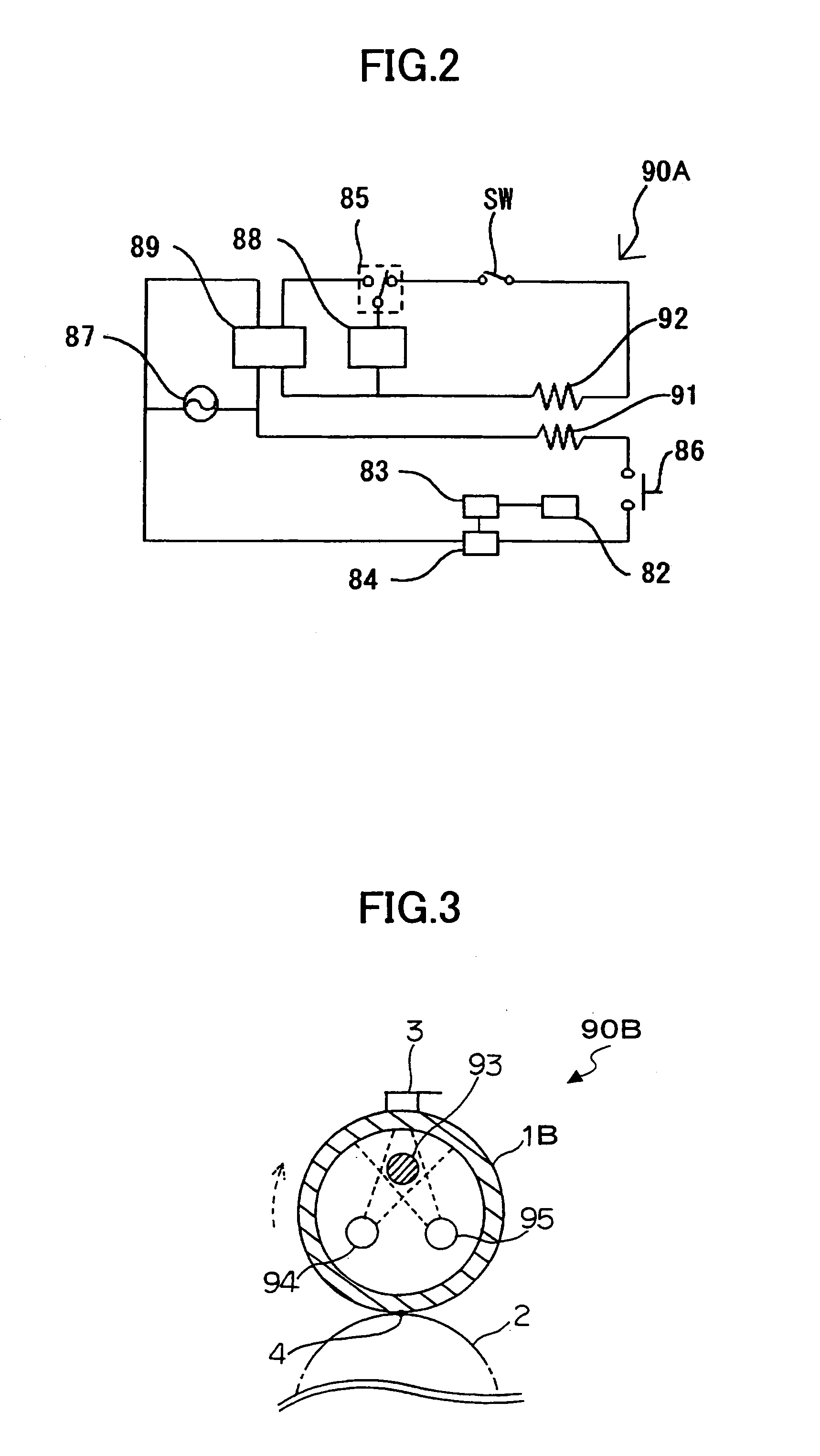 Fixing unit having a plurality of heaters, image forming apparatus and method of determining temperature detecting position of temperature sensor