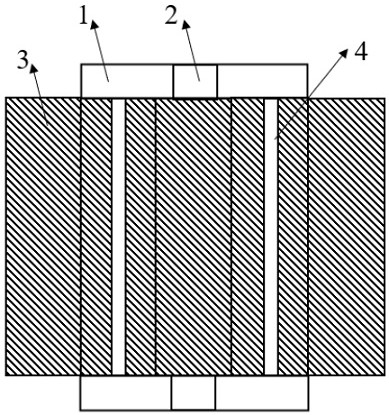 Non-explosive mining method utilizing 3D printing net-shaped component and barren rock for filling