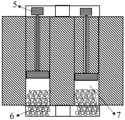 Non-explosive mining method utilizing 3D printing net-shaped component and barren rock for filling