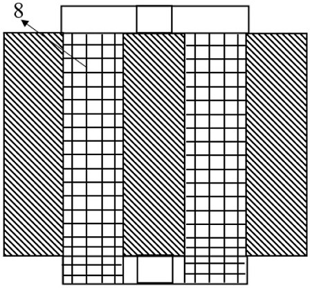 Non-explosive mining method utilizing 3D printing net-shaped component and barren rock for filling