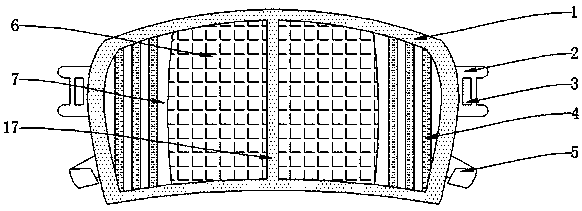 Efficient nonslip brake pad