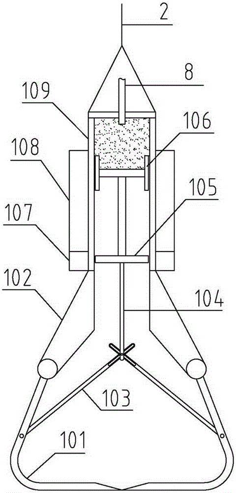 Underwater undisturbed soil sampler