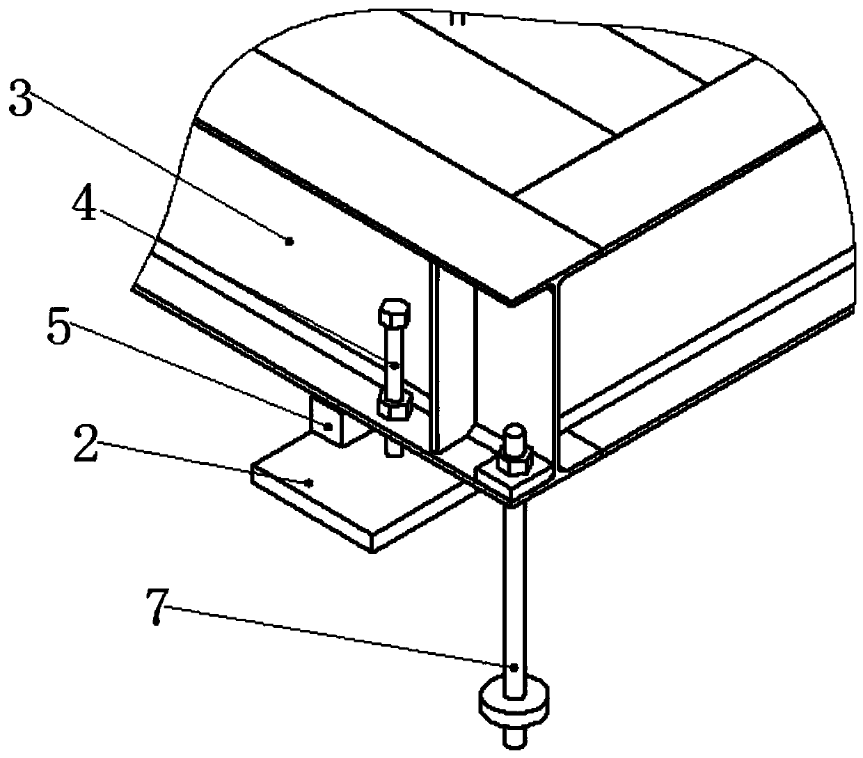 Installation method of skid-mounted reciprocating compressor unit