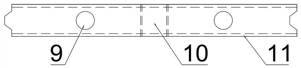 Fabricated energy-saving building wall and mounting method