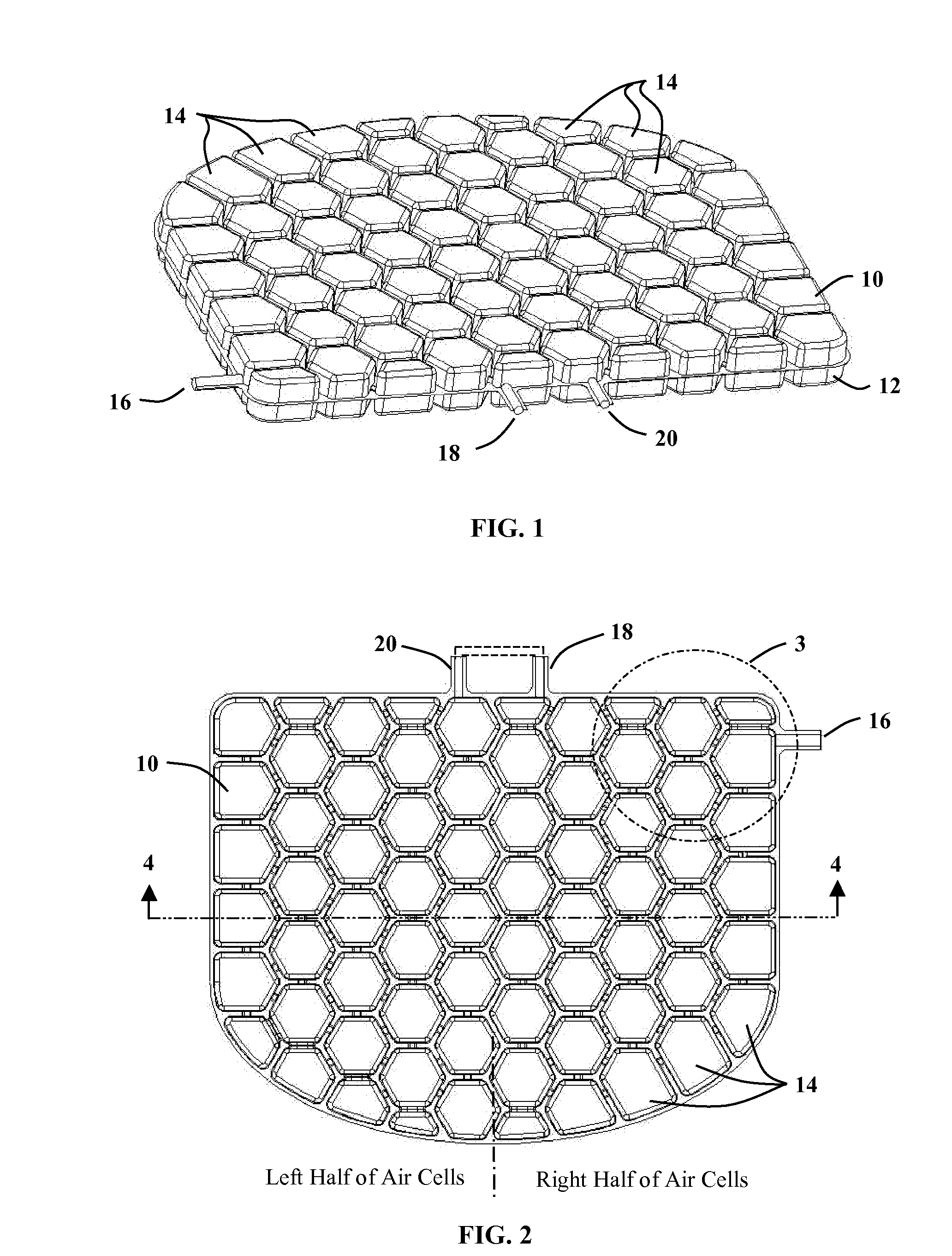 Conforming Air Cell Design and Method of Manufacture