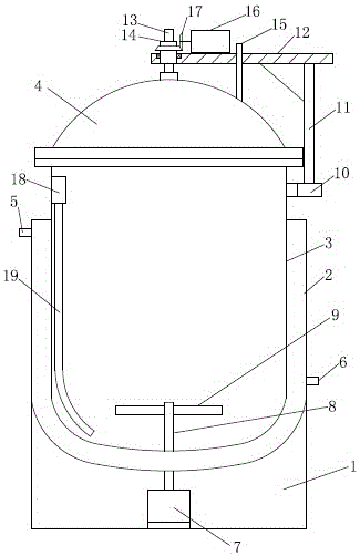 Edible mushroom strain sterilization and fermentation tank