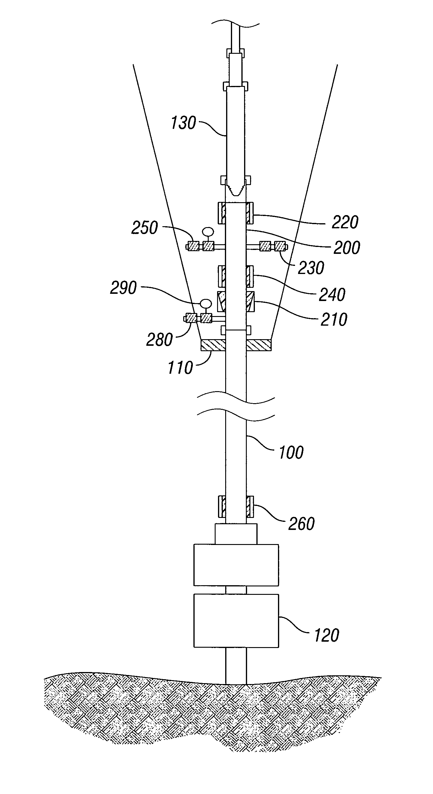 Apparatus and method for managed pressure drilling