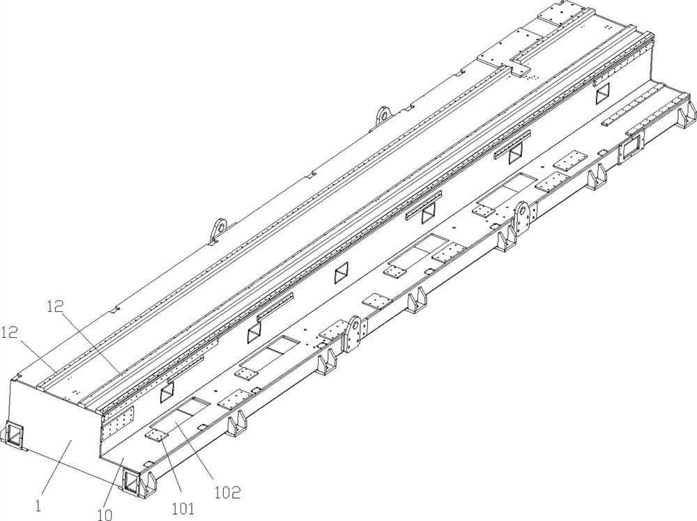 Direct-conveying type semi-automatic feeding mechanical device