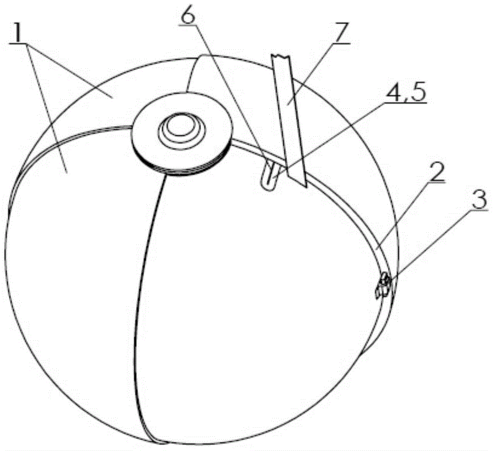 Multi-sheet environmental friendly repeatedly used fruit protective sleeve during growth