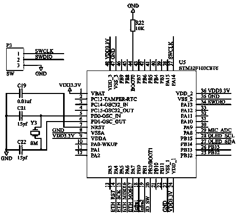 Gravity shaft depth measuring device and method