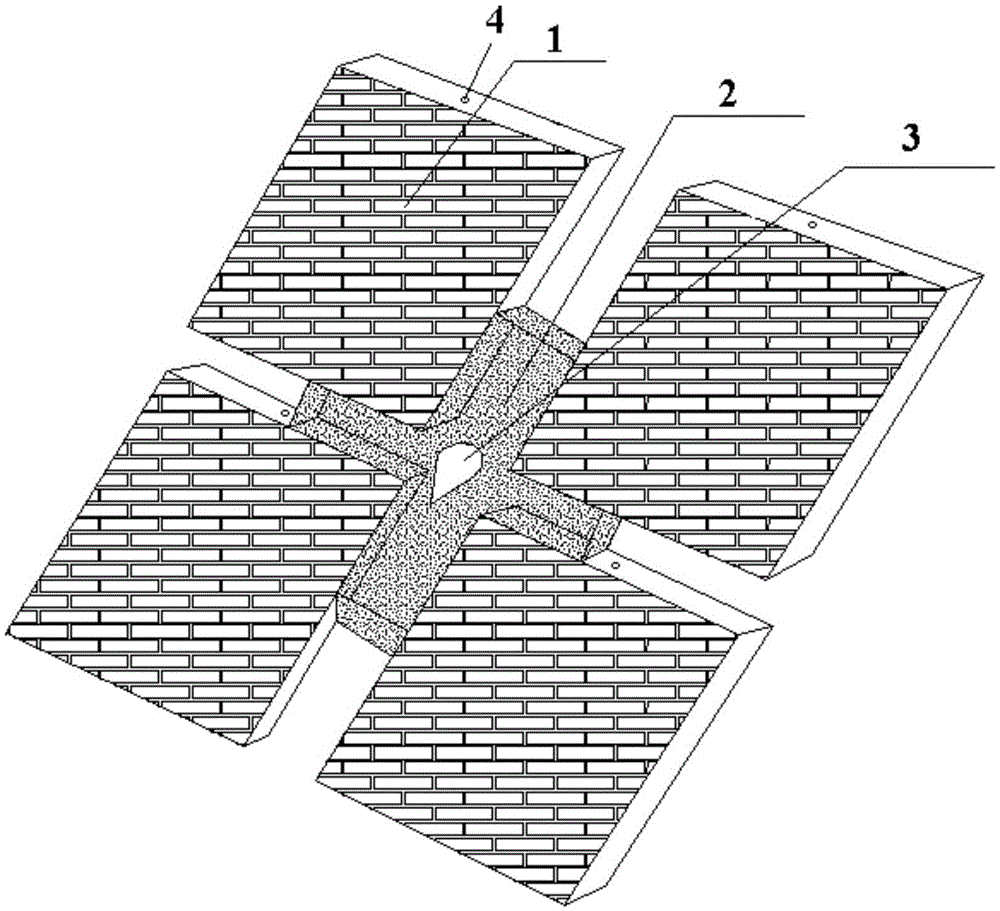 Method for constructing heat-preserving plates