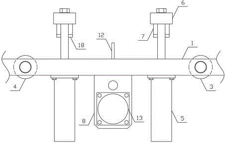 Cutting device for airbrushed fabric