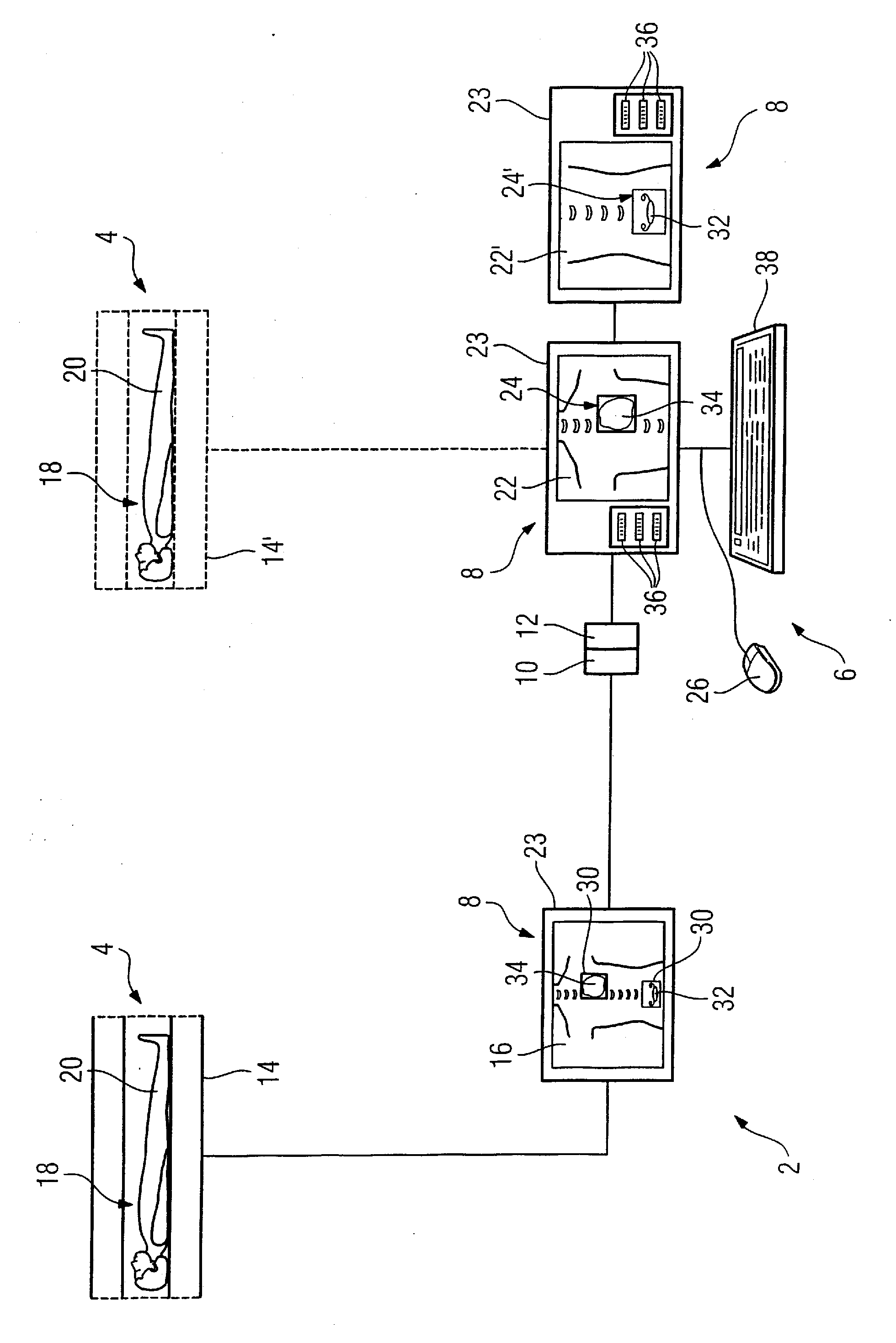 Medical imaging method and apparatus allowing localized image quality specification