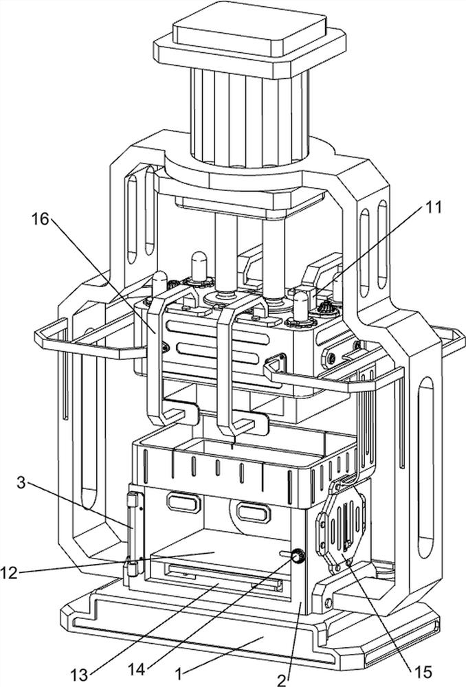 Adjustable mechanical hydraulic packing machine for production line