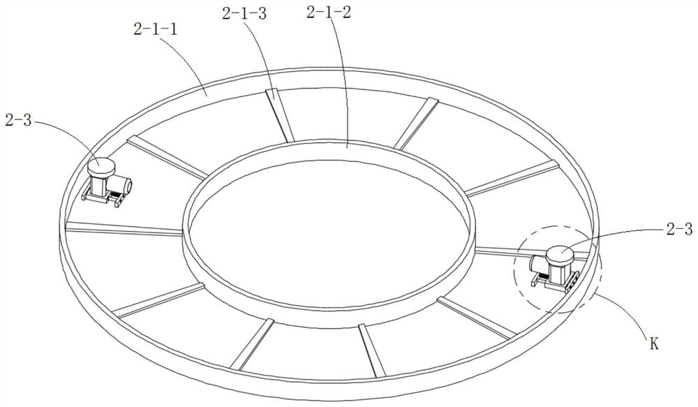 An independent rotating multi-ring disc three-dimensional parking device