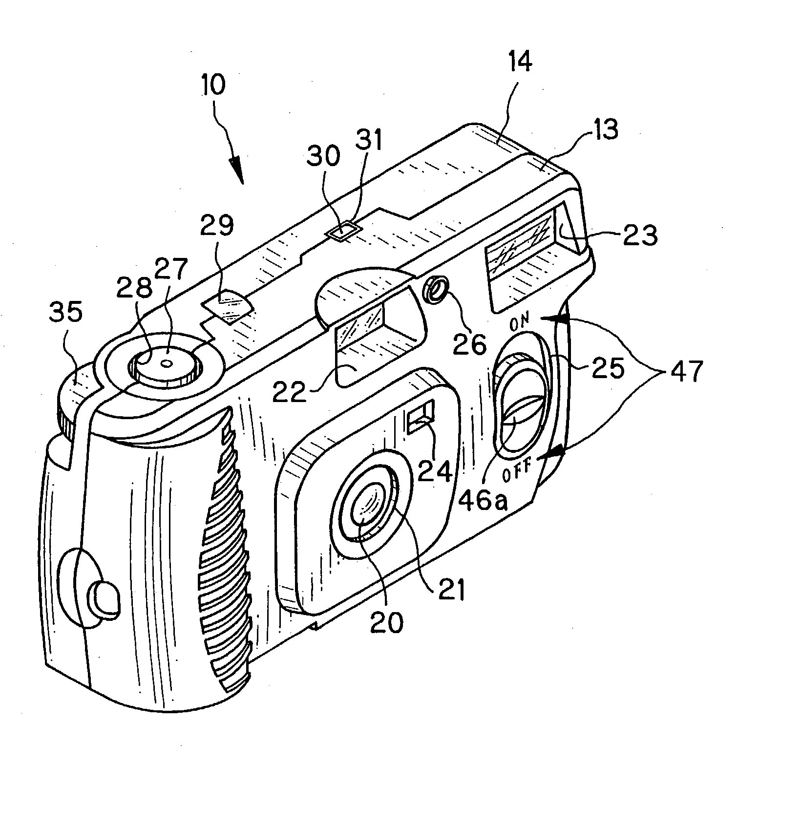 Camera and shutter device