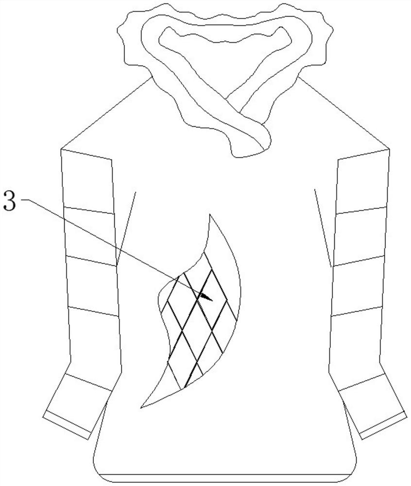 Down jacket with double-layer down locking structure