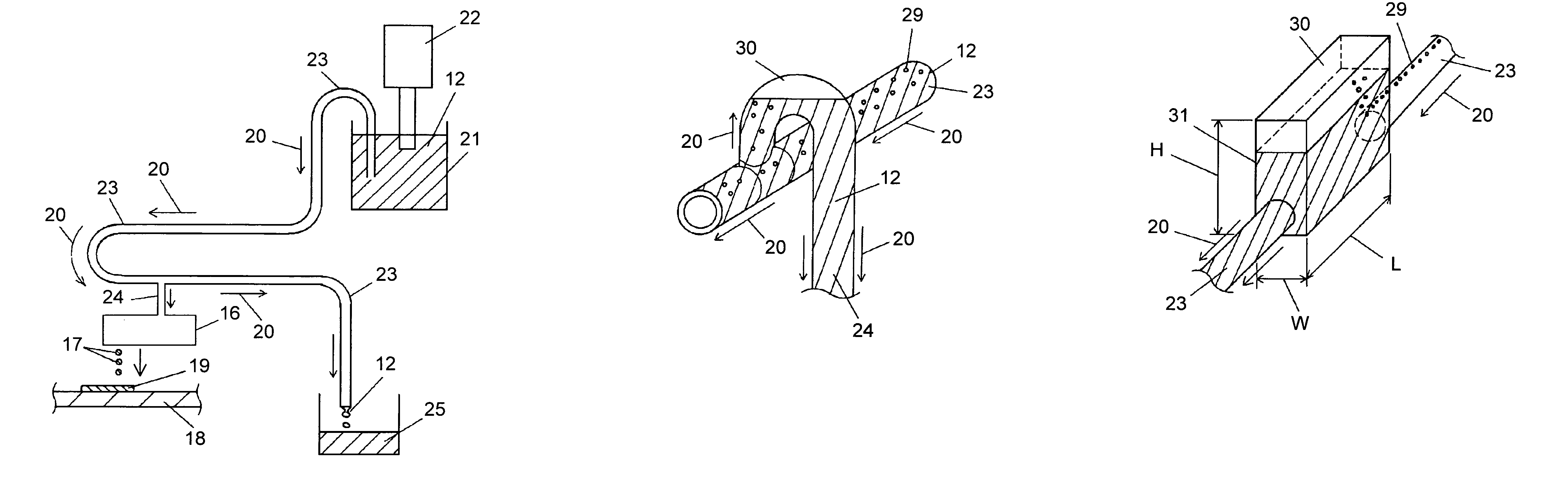 Ink jet device, ink jet ink, and method of manufacturing electronic component using the device and the ink