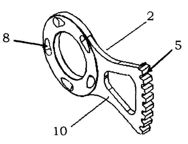 Compressing device for clutch