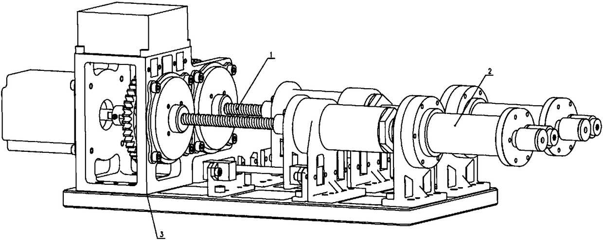 Parallel type advection plunger pump