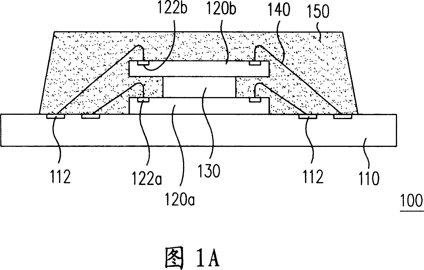 Chip structure and stacked chip packing structure