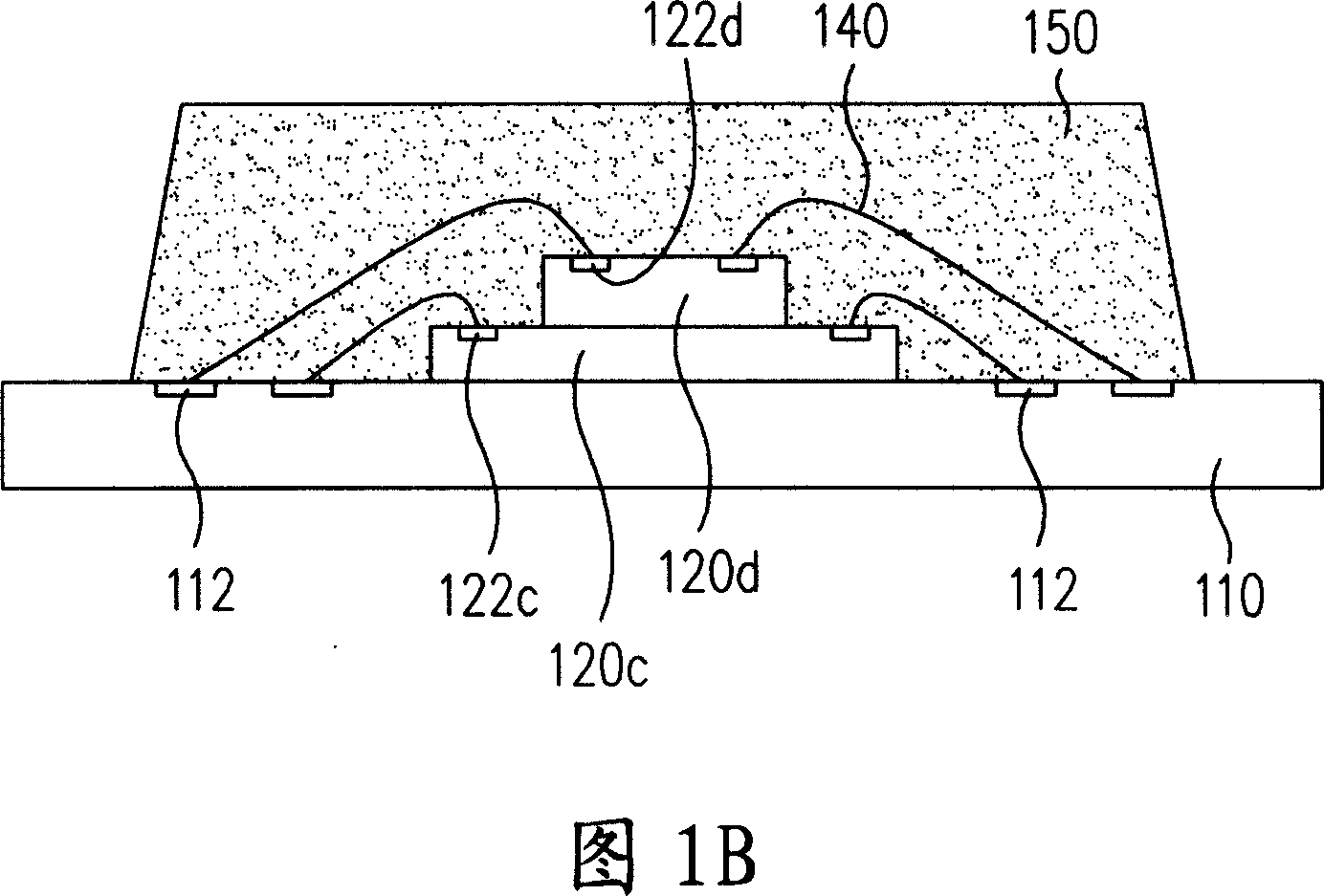 Chip structure and stacked chip packing structure