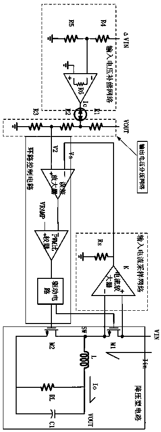 A BUCK type DCDC output constant current detection control circuit and method