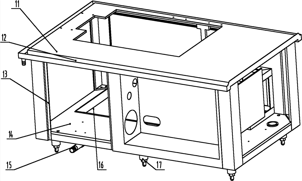 On-line cleaning device for medicinal full-tray phials