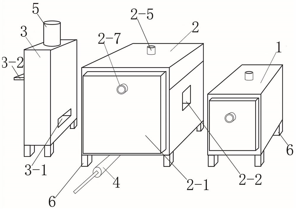 Portable split combined type multifunctional ceramic firewood-fired kiln