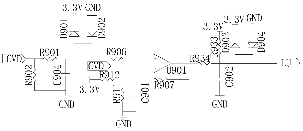 Fault protection device for frequency converter and frequency converter