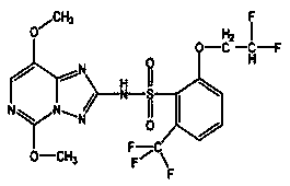 Compound herbicide composition