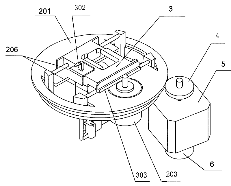 Three-dimensional scanner of full automatic lens edge grinding machine