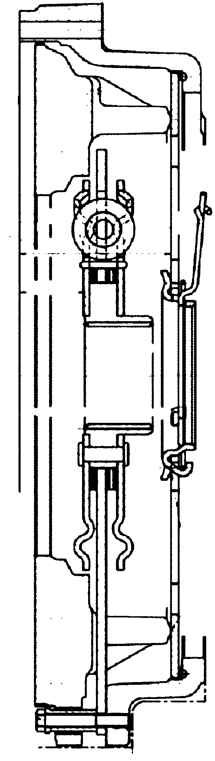 Automobile full-power take-off unit