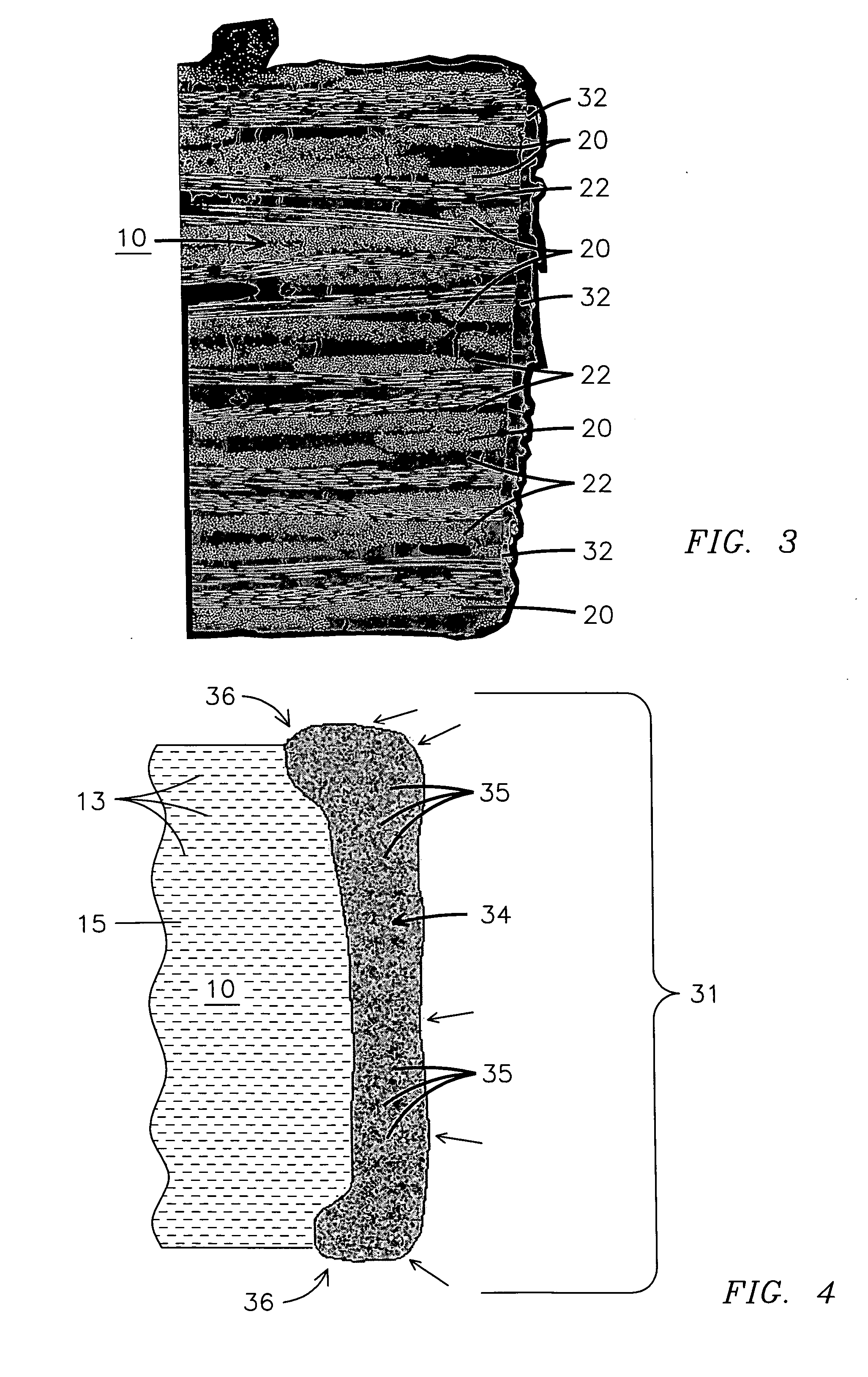Method of sealing a free edge of a composite material