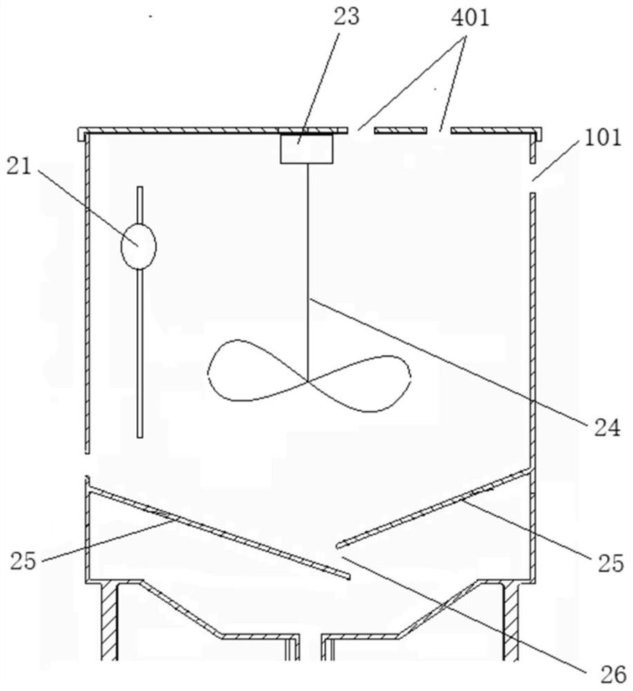 Experimental tap water production simulation device