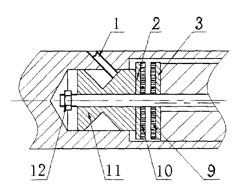 Boring bar based on friction damping