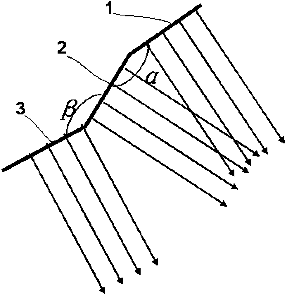 Combined type light emitting diode (LED) above-water fish lamp