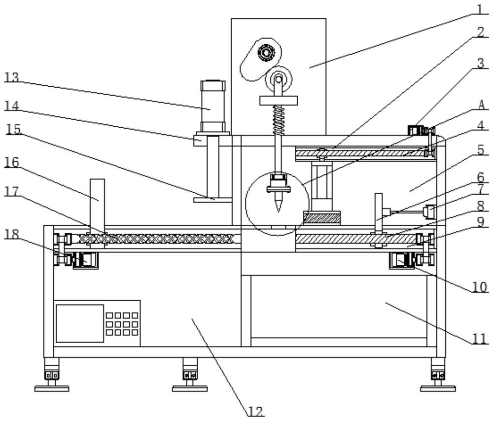Automatic cutting facility with locking function
