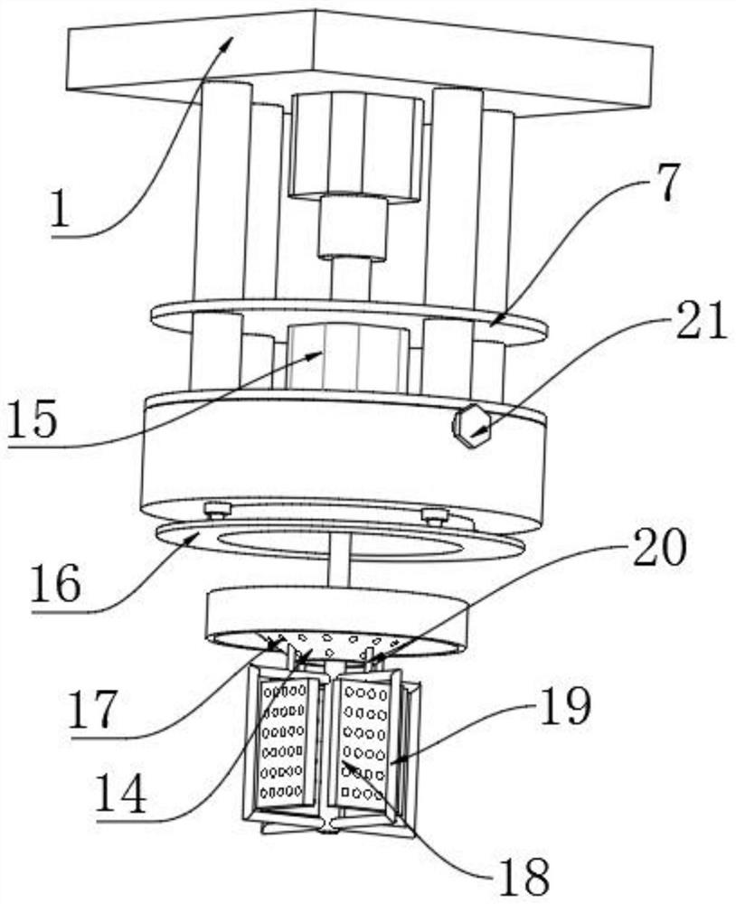 Building aggregate regeneration device and use method thereof