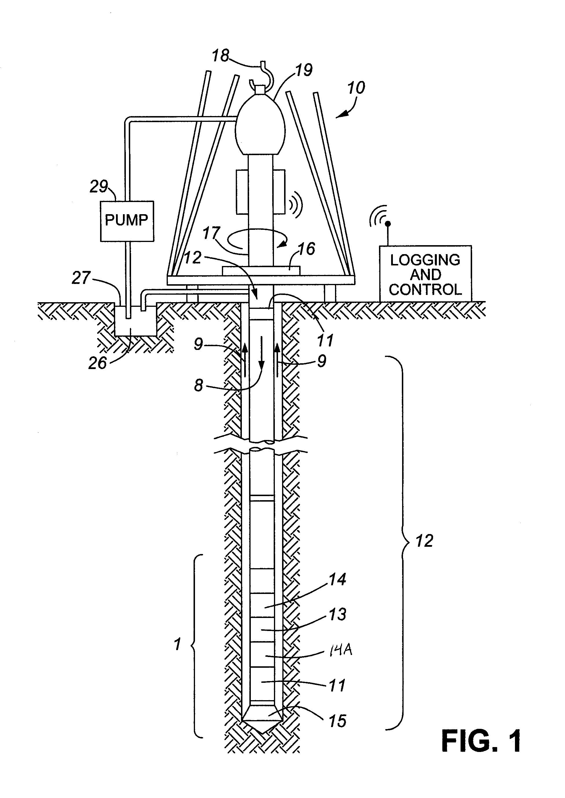 Drill bit assembly having electrically isolated gap joint for electromagnetic telemetry
