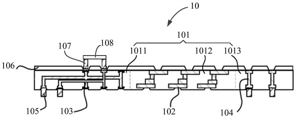 Re-wiring layer structure and preparation method thereof, and packaging structure and preparation method thereof