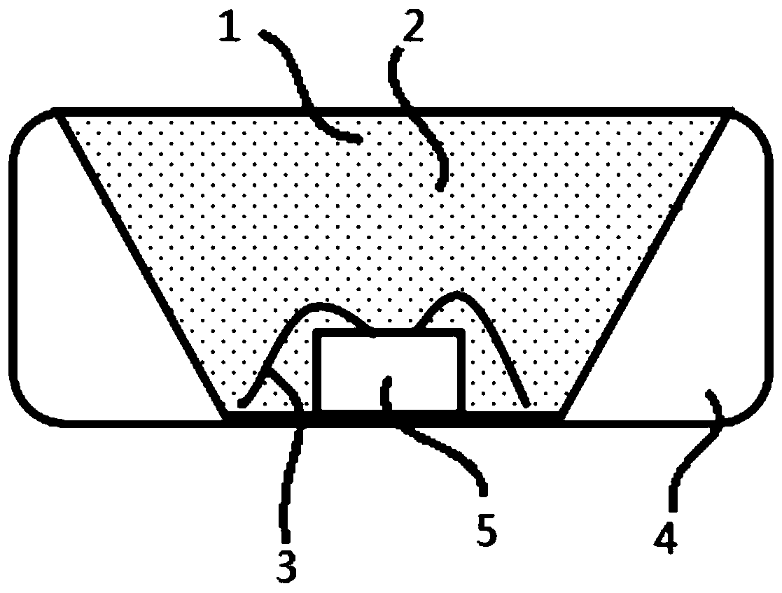 Moisture and heat resistant LED encapsulation silica gel and its preparation method and application